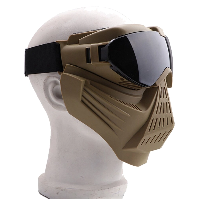 тактическая полнолицевая маска для защиты