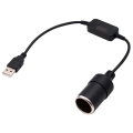 кабель з USB на прикурювач