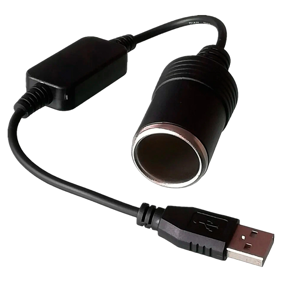 перехідник з USB на прикурювач