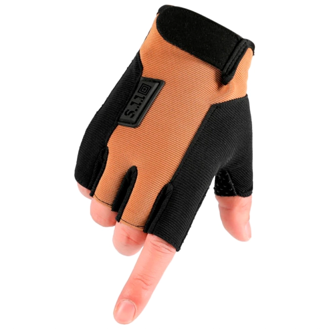 тактичні з відкритими пальцями рукавички