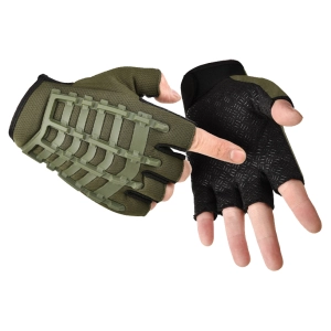 тактические перчатки с открытыми пальцами