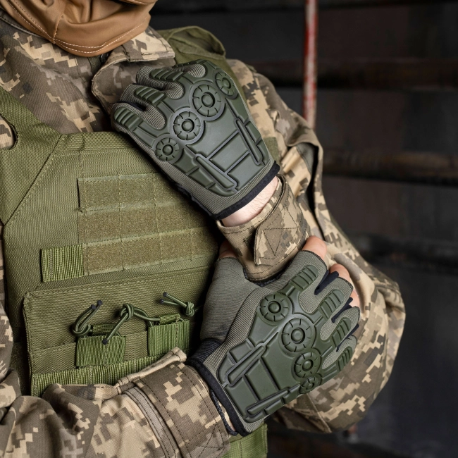 рукавички без пальців тактичні для рук