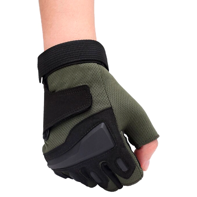 перчатки тактические без пальцев защитные