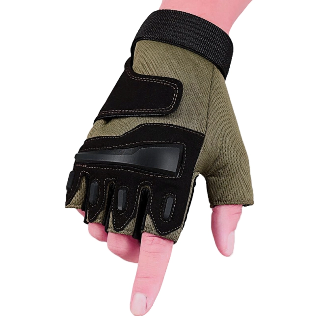 перчатки тактические беспалые для защиты