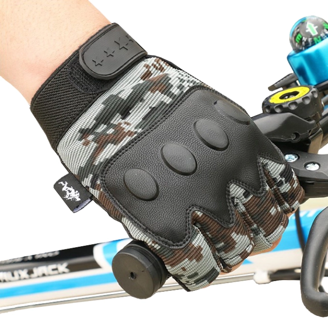 тактические беспалые перчатки камуфляж