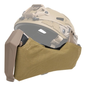 тактическая полумаска с креплением на шлем