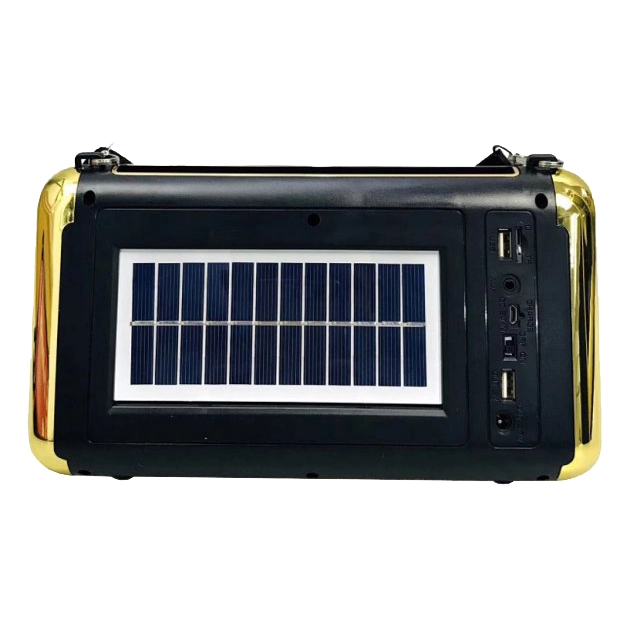 радиоприёмник с фонариком и солнечной панелью