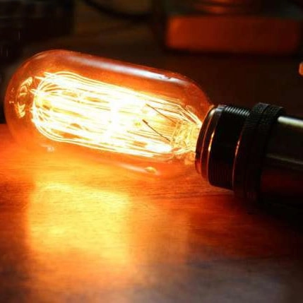 ретро лампа Эдисона