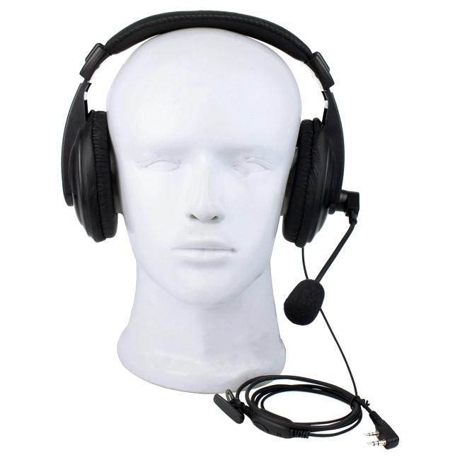 навушники з мікрофоном та шумозаглушенням для рації