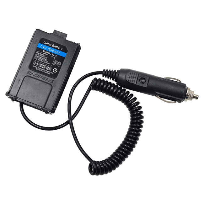 адаптер для рації uv-5r від прикурювача