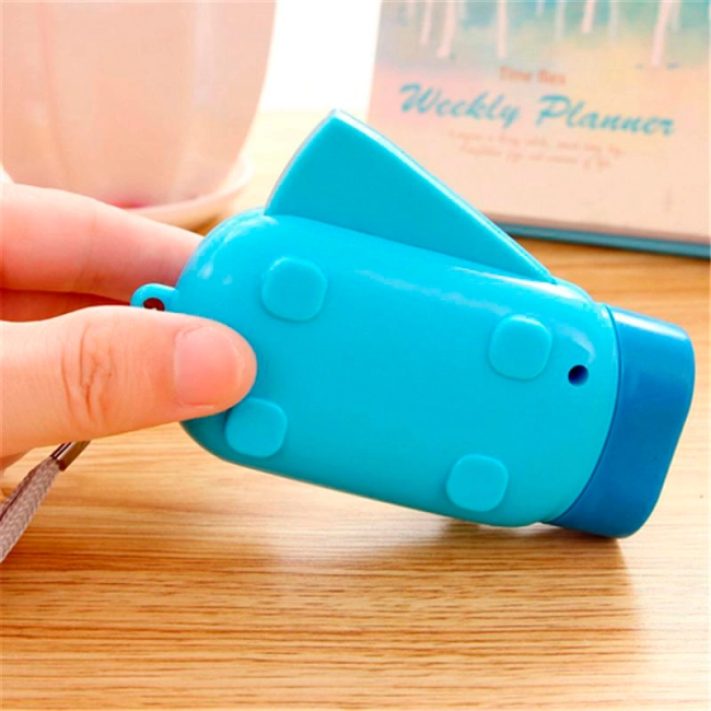 карманный динамо фонарик