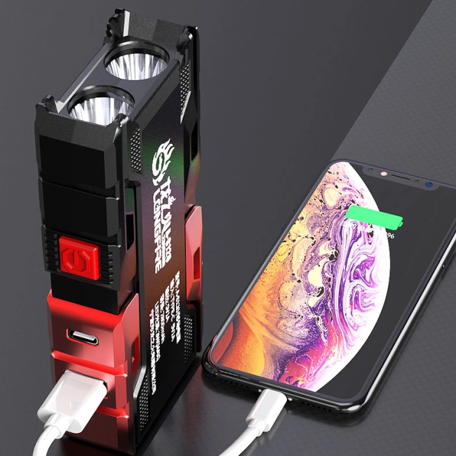 ліхтарик із зарядкою для смартфона