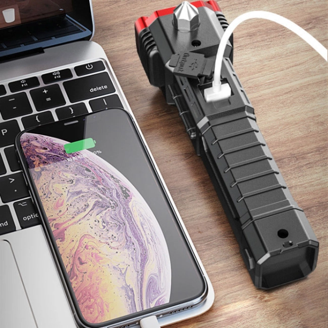 акумуляторний ліхтарик з power bank