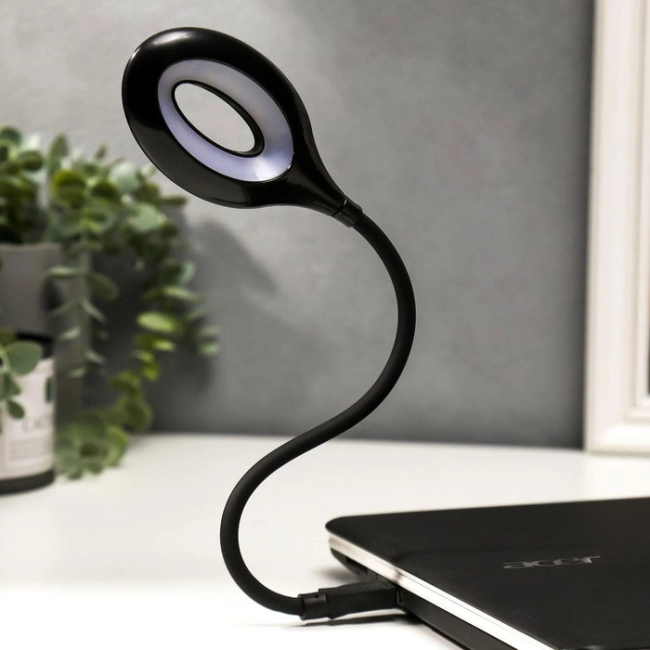 світильник від usb на гнучкій ніжці