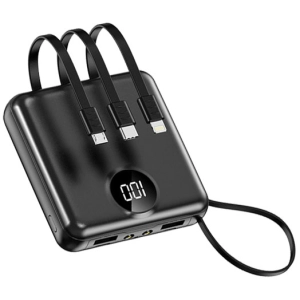 повербанк с проводами для телефона