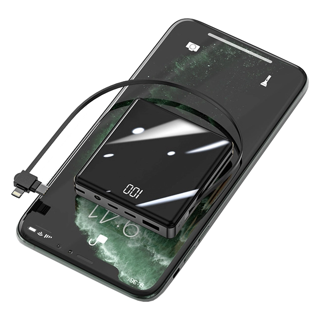 power bank з проводом 10000 mah