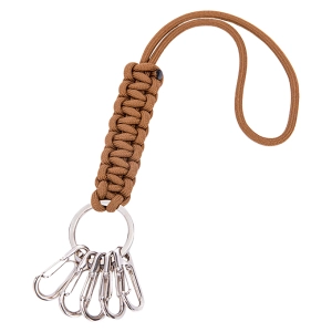 брелок для ключей из паракорда