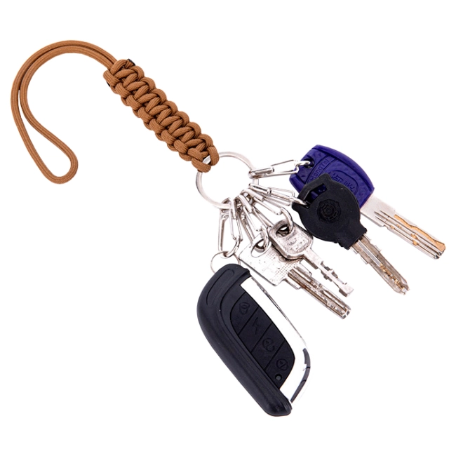 брелок на ключі з паракорду