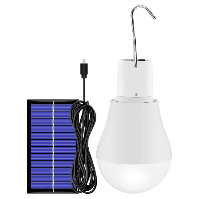 подвесная лампа с солнечной батареей