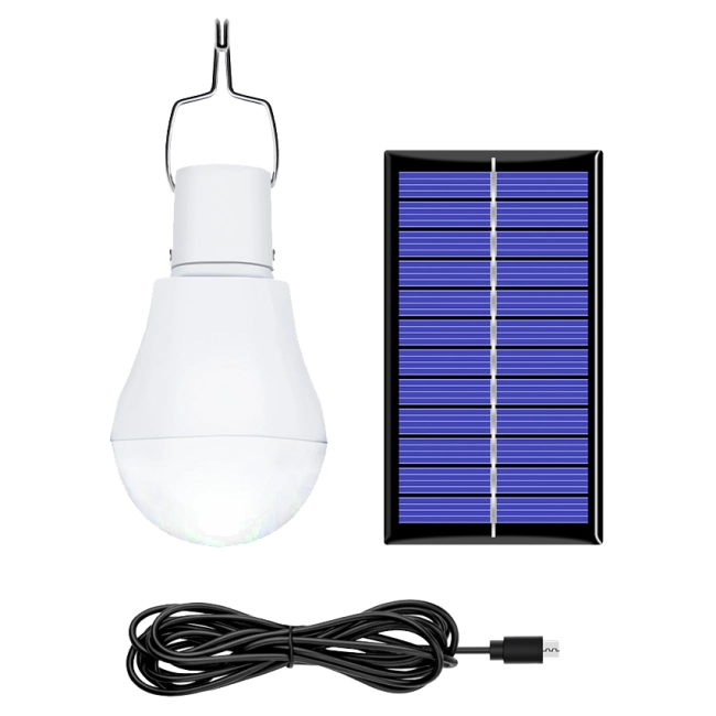 лампа подвесная на солнечной батарее