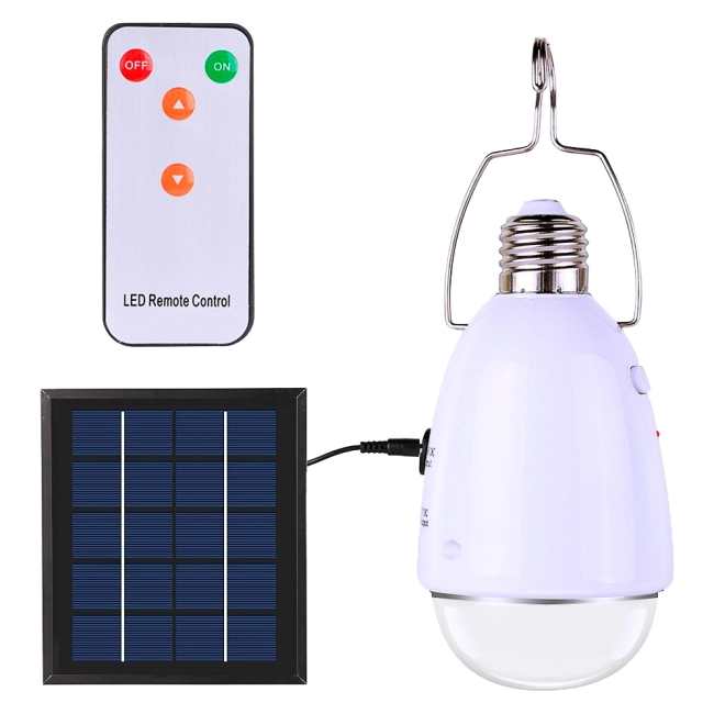 підвісна лампочка із сонячною батареєю