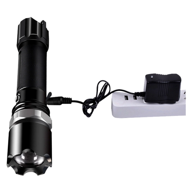 фонарик ручной светодиодный аккумуляторный