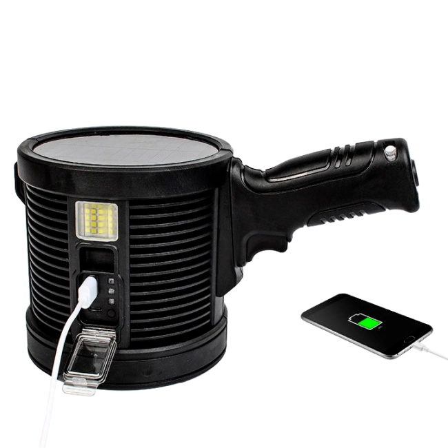 ручний ліхтар на акумуляторі світлодіодний