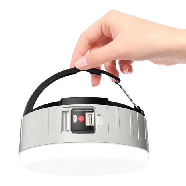 фонарь с солнечной панелью светодиодный