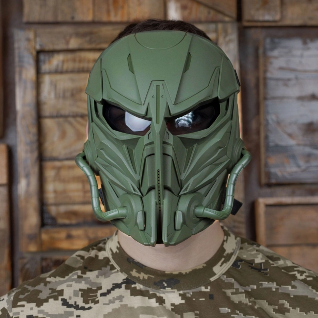 защитная маска для всего лица тактическая