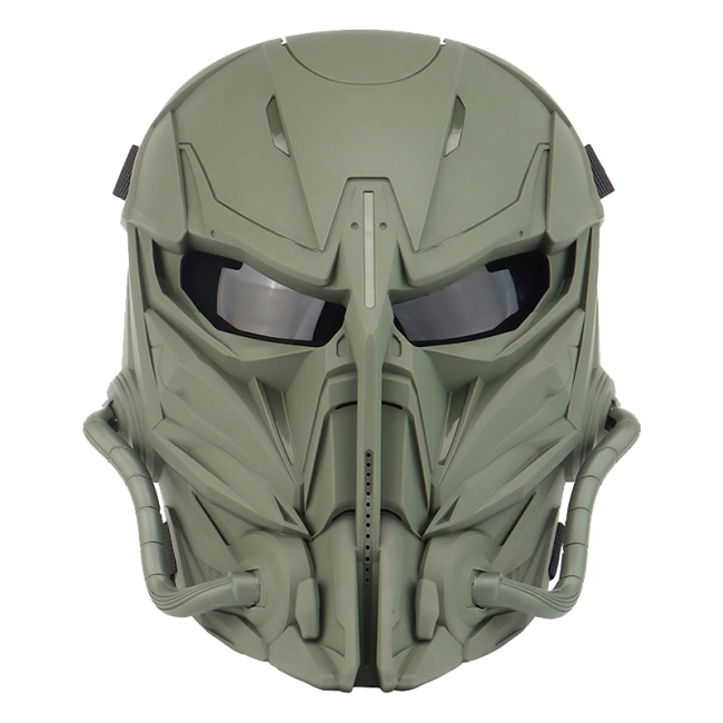 тактическая маска на все лицо с линзами