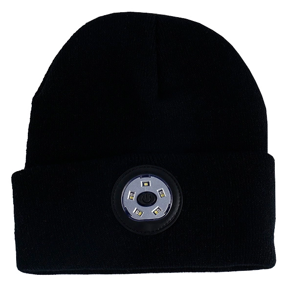 шапка з вбудованим ліхтариком