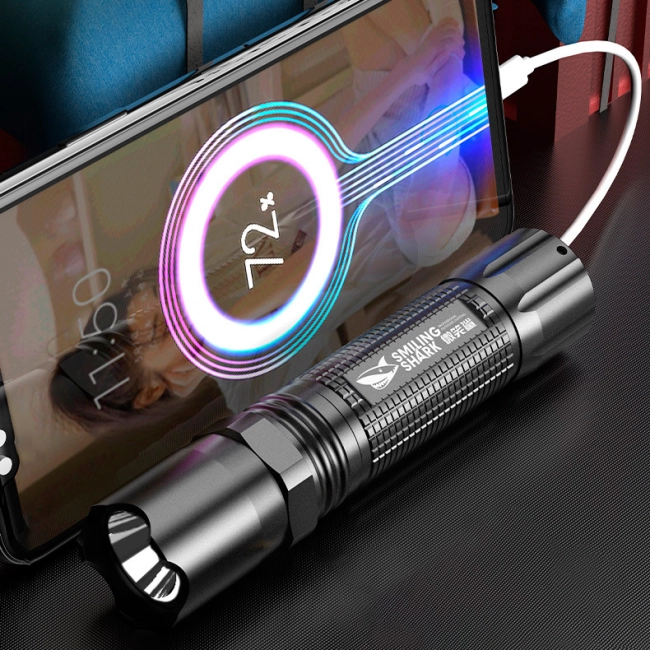 ліхтарик ручний із зарядкою для телефону