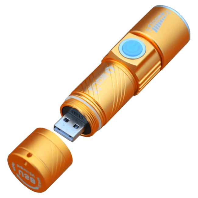 аккумуляторный фонарик usb