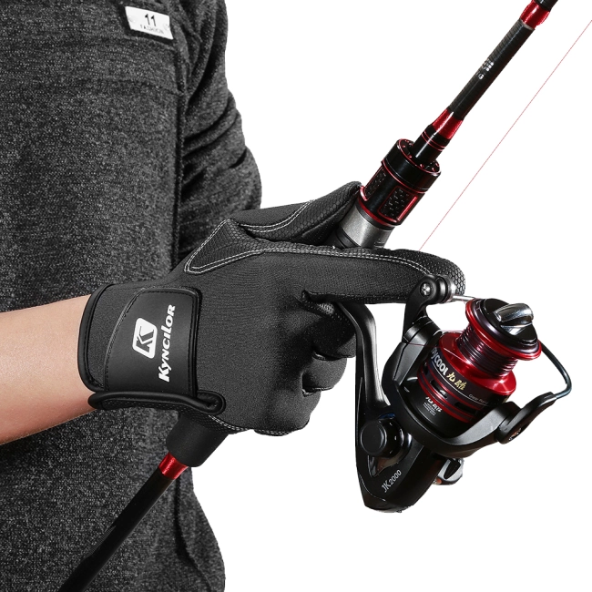 теплі рукавички рибальські