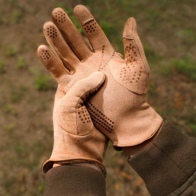 мужские теплые варежки для рук