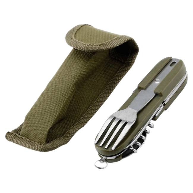 тактичний мультитул ложка виделка