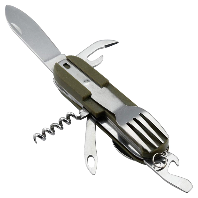 тактичний мультитул ложка виделка ніж
