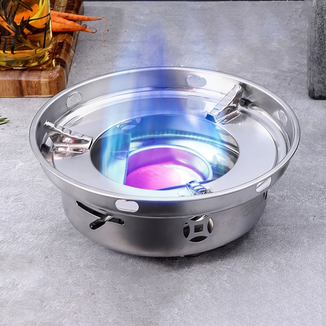 спиртовая горелка с использованием сухого спирта