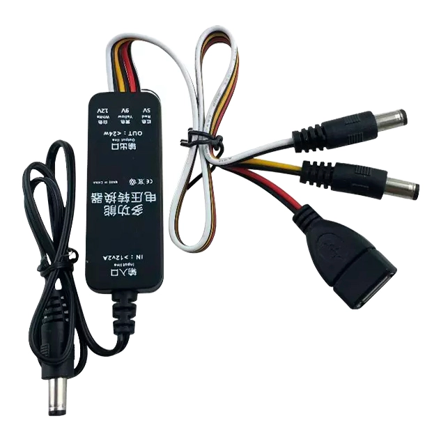 перехідник з 5v на 9v 12v для роутера
