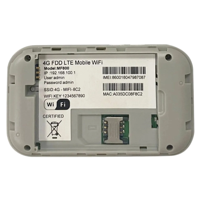 вай фай роутер 4g на аккумуляторе