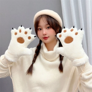 перчатки лапки кошки