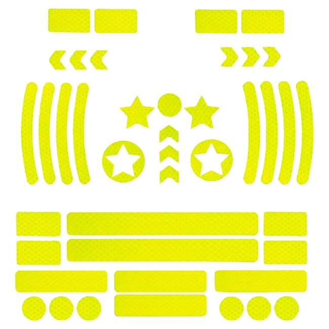 светоотражающие наклейки на одежду