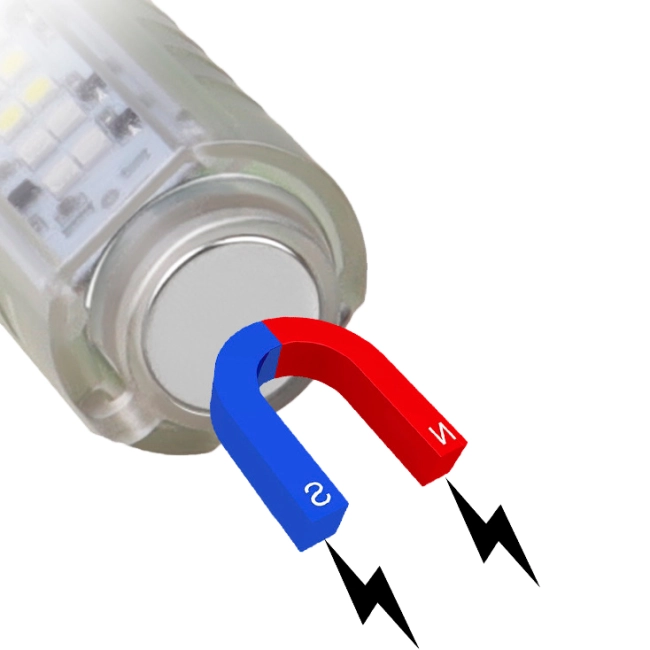 светодиодный прозрачный фонарик