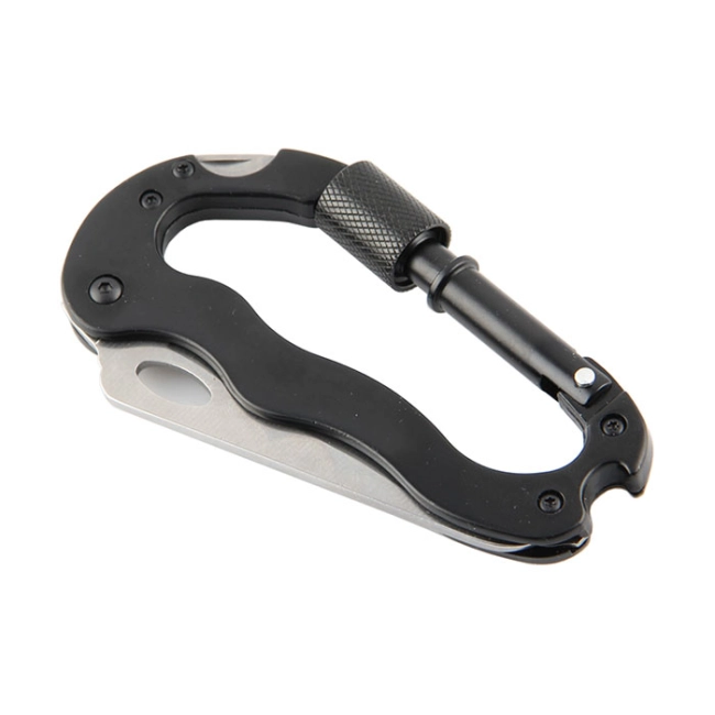 стальной нож в виде карабина