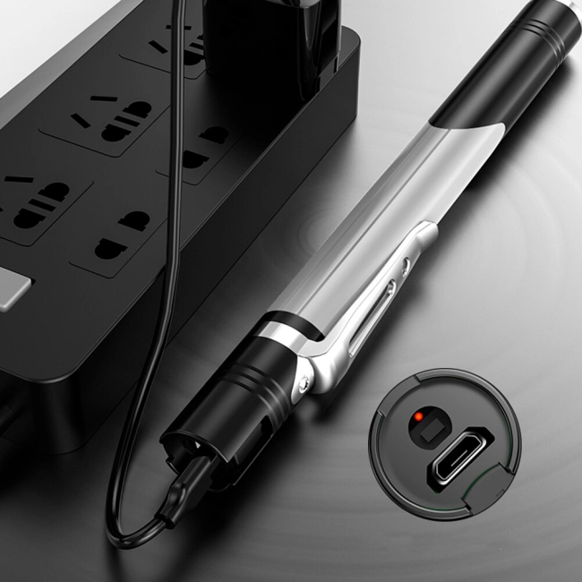 ручка фонарик медицинская