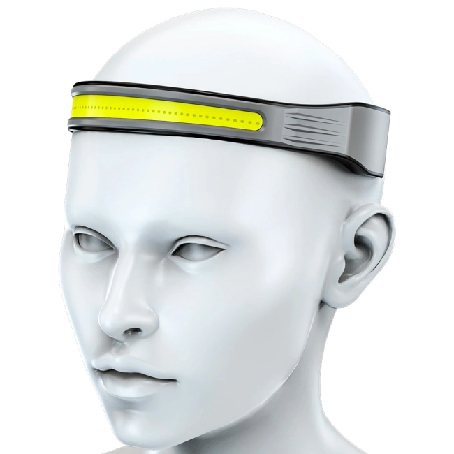 налобный фонарик led cob светодиодный