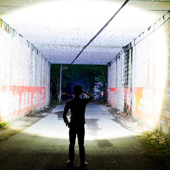 налобный аккумуляторный фонарь с cob матрицей