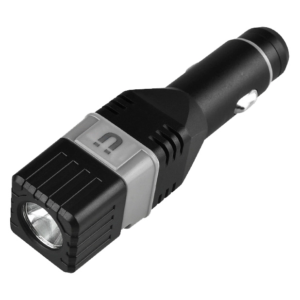 ліхтарик із зарядкою від прикурювача автомобіля