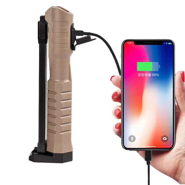 фонарь складной с креплением из магнита