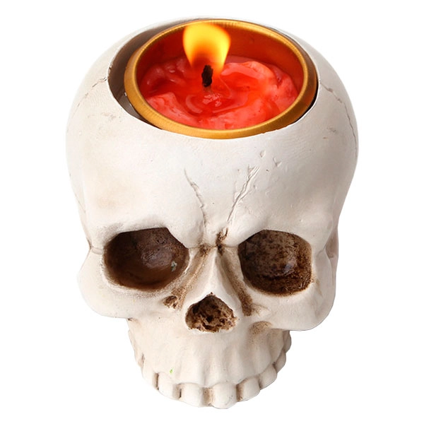 підставка для свічки череп